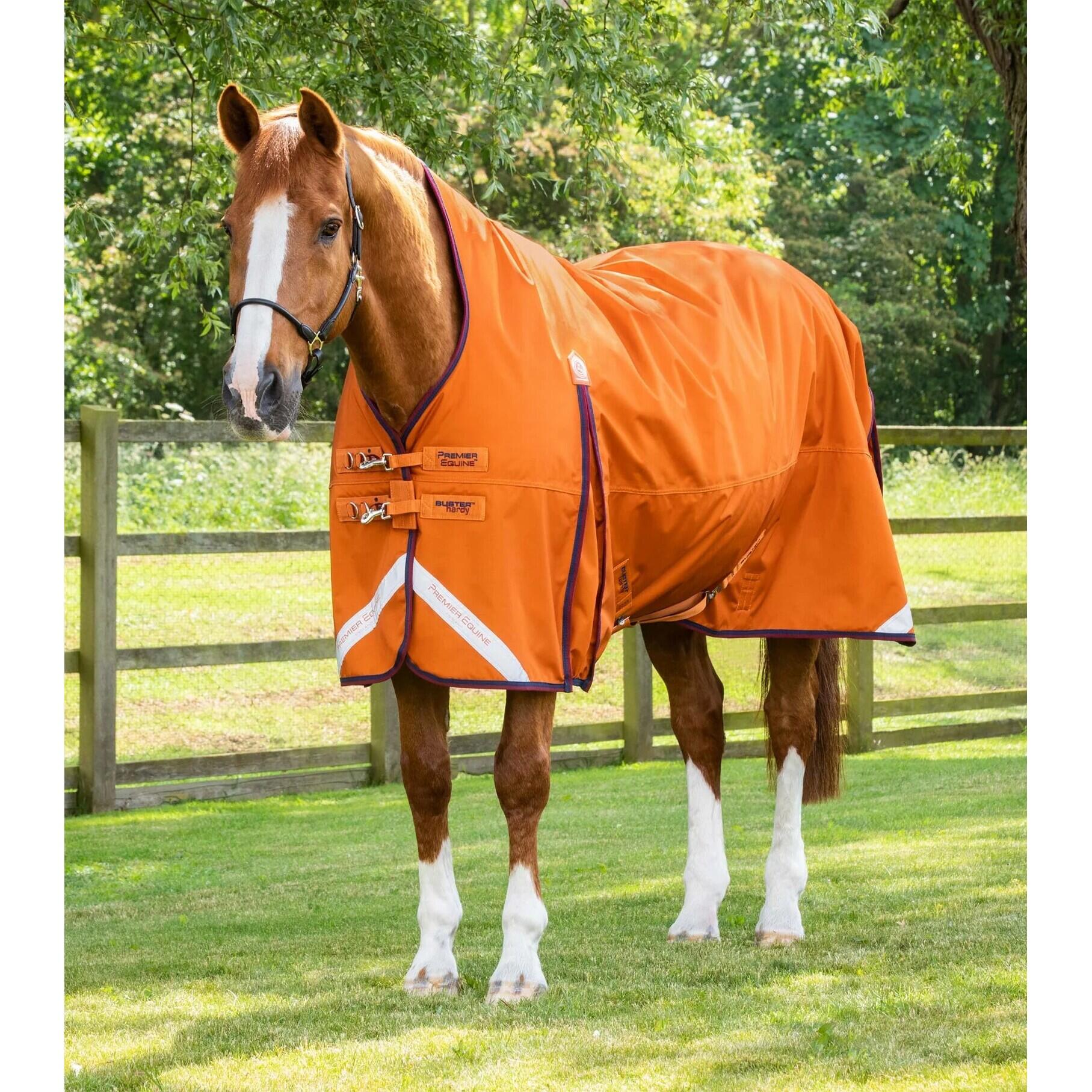 Waterproof horse blanket Premier Equine Buster Hardy 200 g