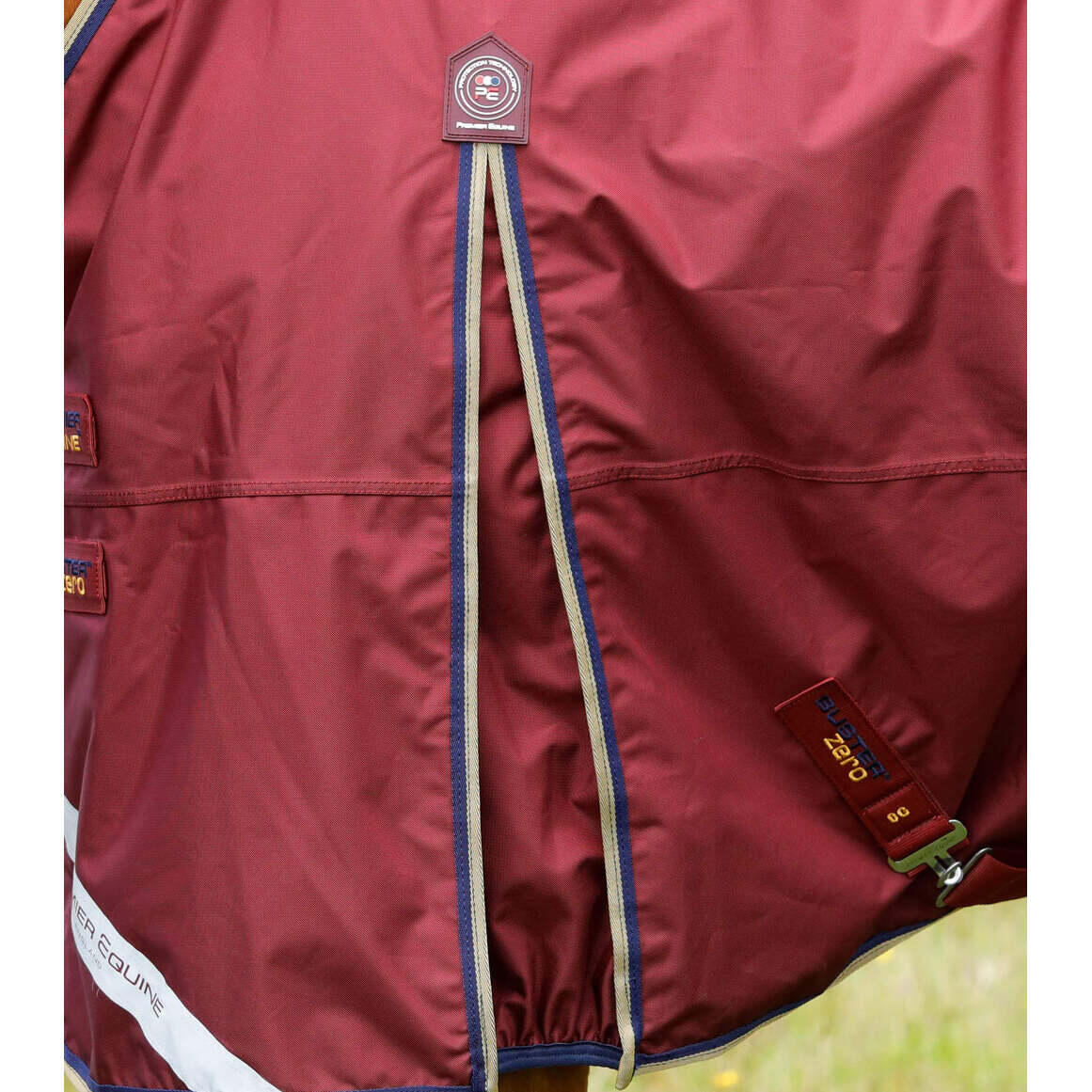 Waterdichte paardendeken met halsbedekking Premier Equine Buster 0 g 4/6