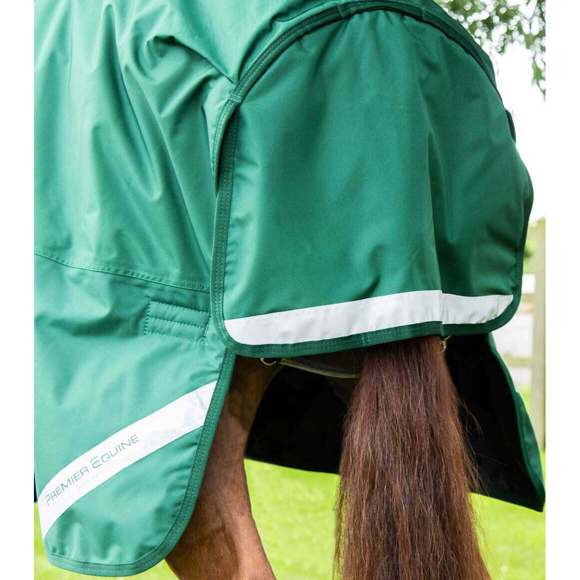 Couverture d'extérieur imperméable pour cheval avec couvre-cou Premier Equine Bu 5/5