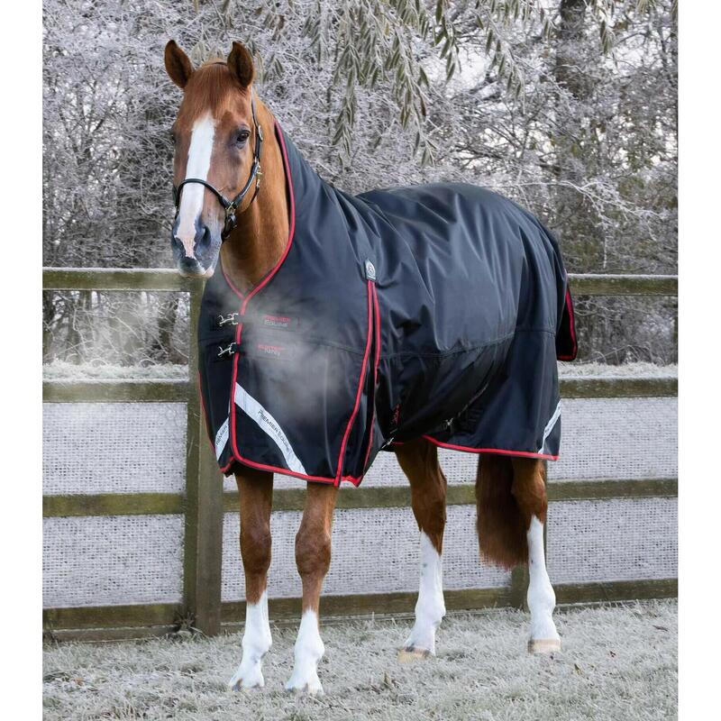 Couverture d'extérieur imperméable pour cheval Premier Equine Buster Hardy 400 g