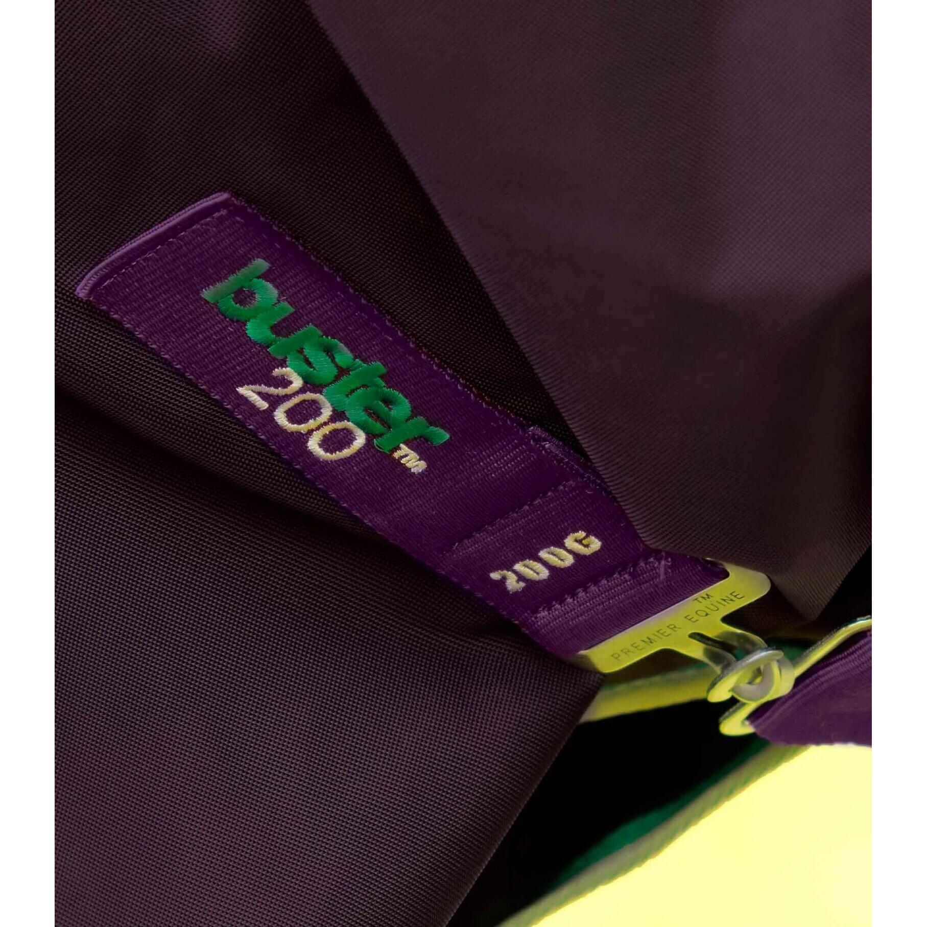 Couverture d'extérieur imperméable pour cheval avec couvre-cou Premier Equine Bu 3/5