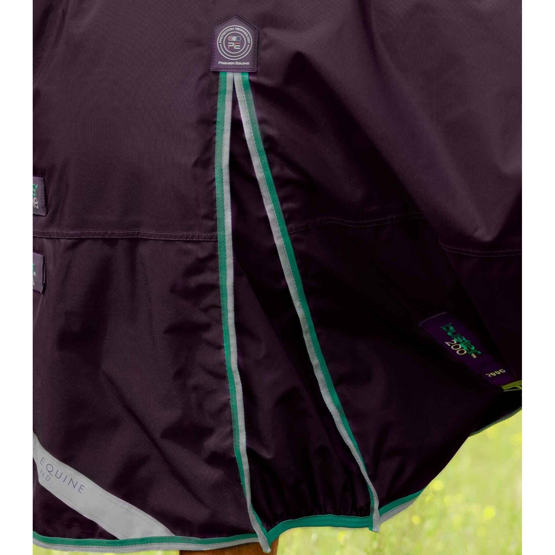 Couverture d'extérieur imperméable pour cheval avec couvre-cou Premier Equine Bu 4/5