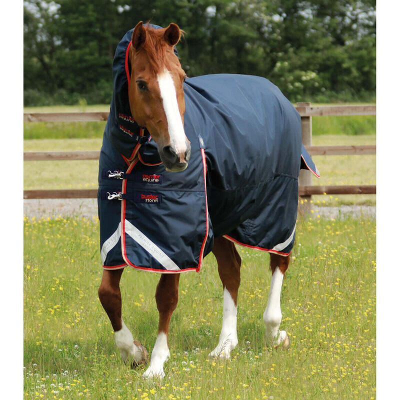 Wasserdichte Outdoor-Decke für Pferde mit Halsabdeckung  Premier Equine Buster S