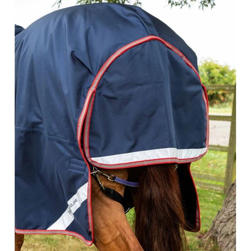 Coperta per cavalli da esterno con copricollo Premier Equine Titan Trio Complete