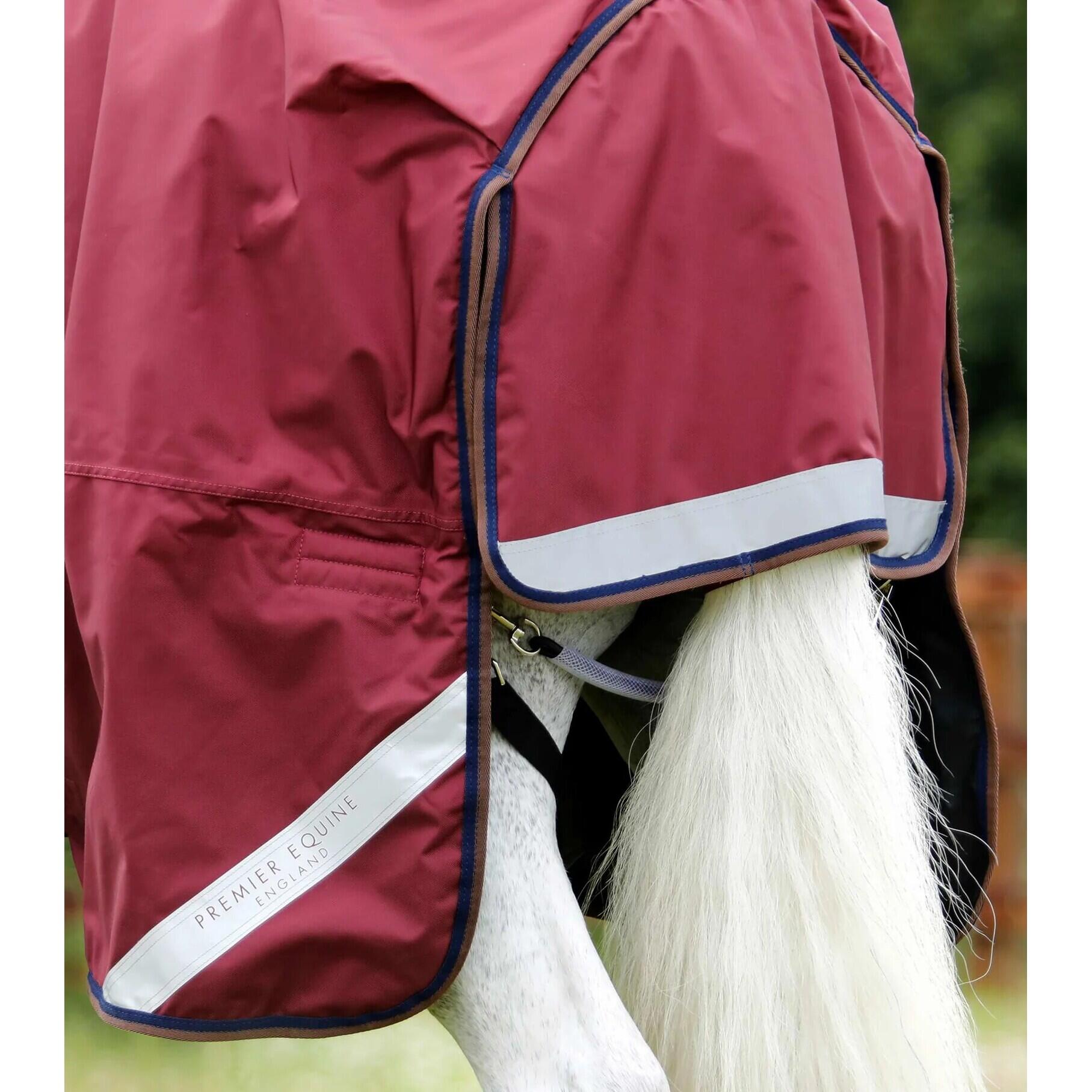 Waterdichte paardendeken met halsbedekking Premier Equine Buster 400 g 5/5