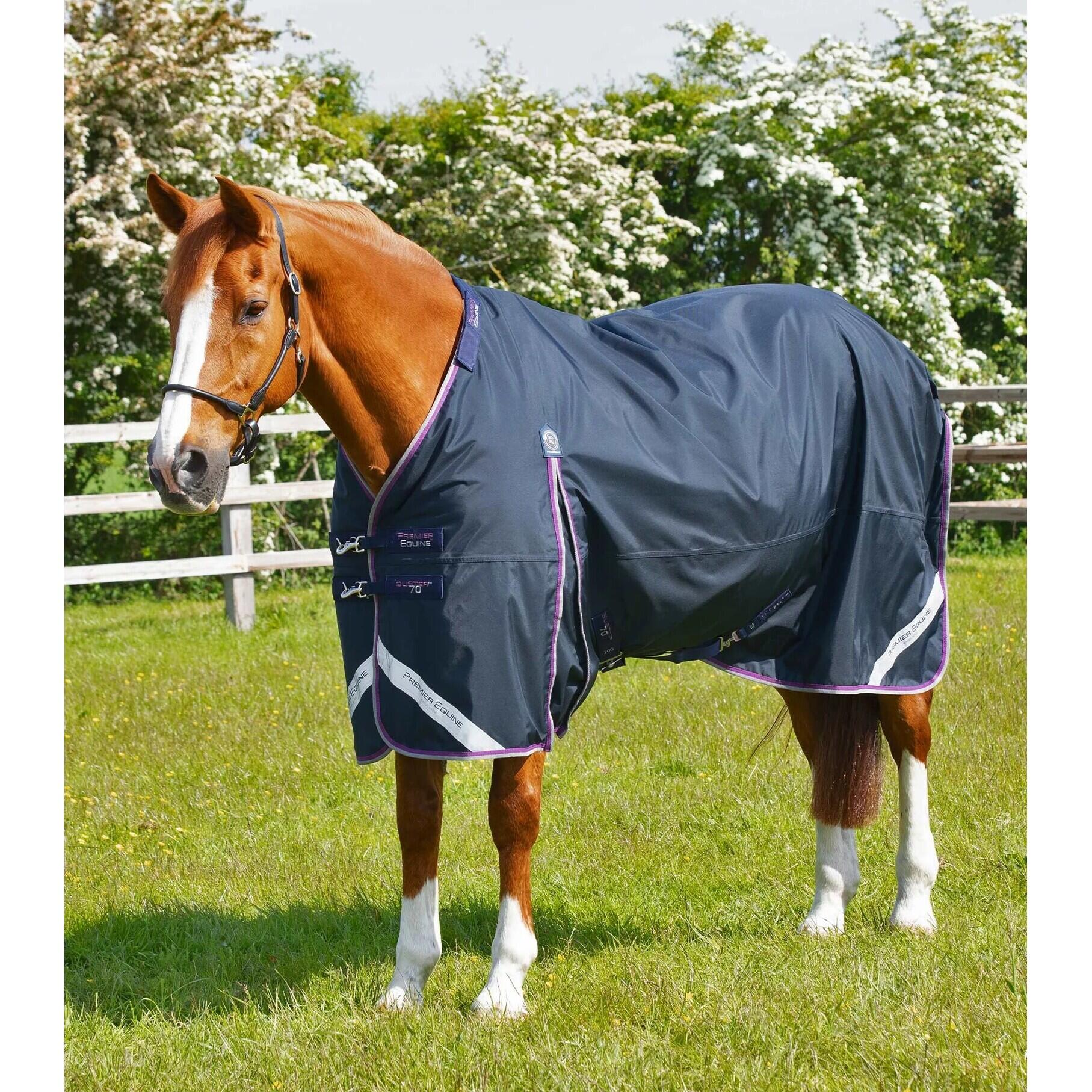 Couverture d'extérieur imperméable pour cheval avec couvre-cou Premier Equine Bu 2/5