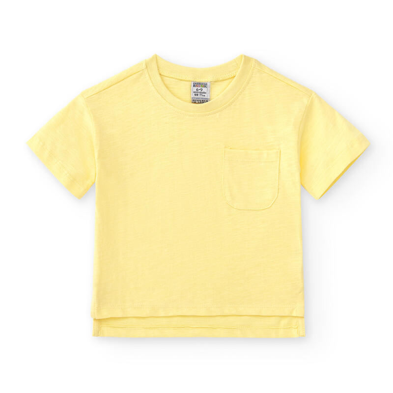 Charanga Camiseta de bebé mostaza