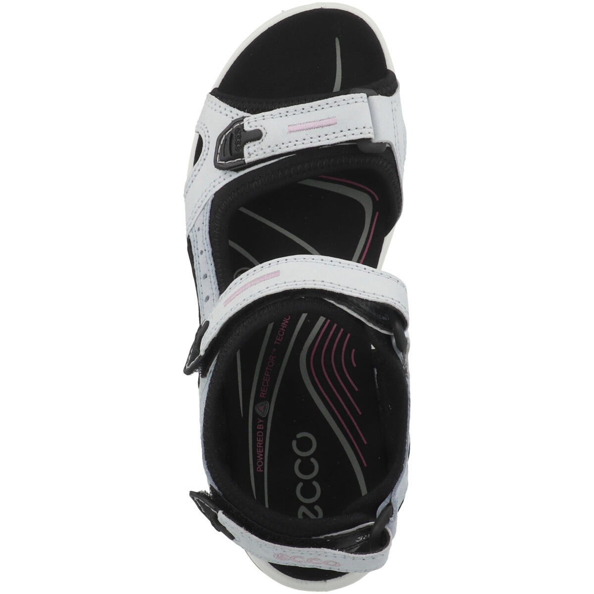 Offroad Yucatan Sandaal Dames leren sandalen Dusty Blue 2/7