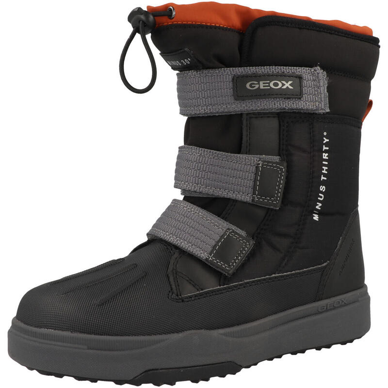 Botas Niño Geox J Bunshee Pg B Abx B Negro