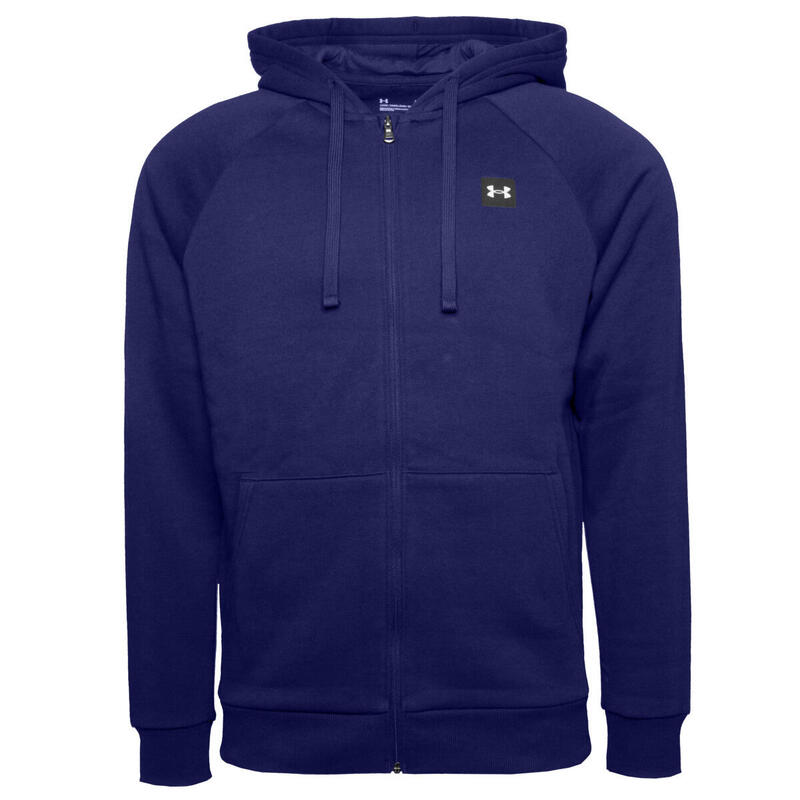 Hanorac barbati Under Armour UA Rival Fleece FZ Hoodie, Albastru