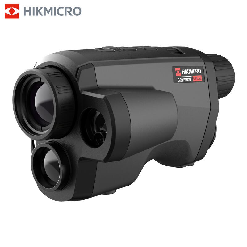 MONÓCULO VISÃO TÉRMICA HIKMICRO GRYPHON LRF GH25L 25MM (384×288)