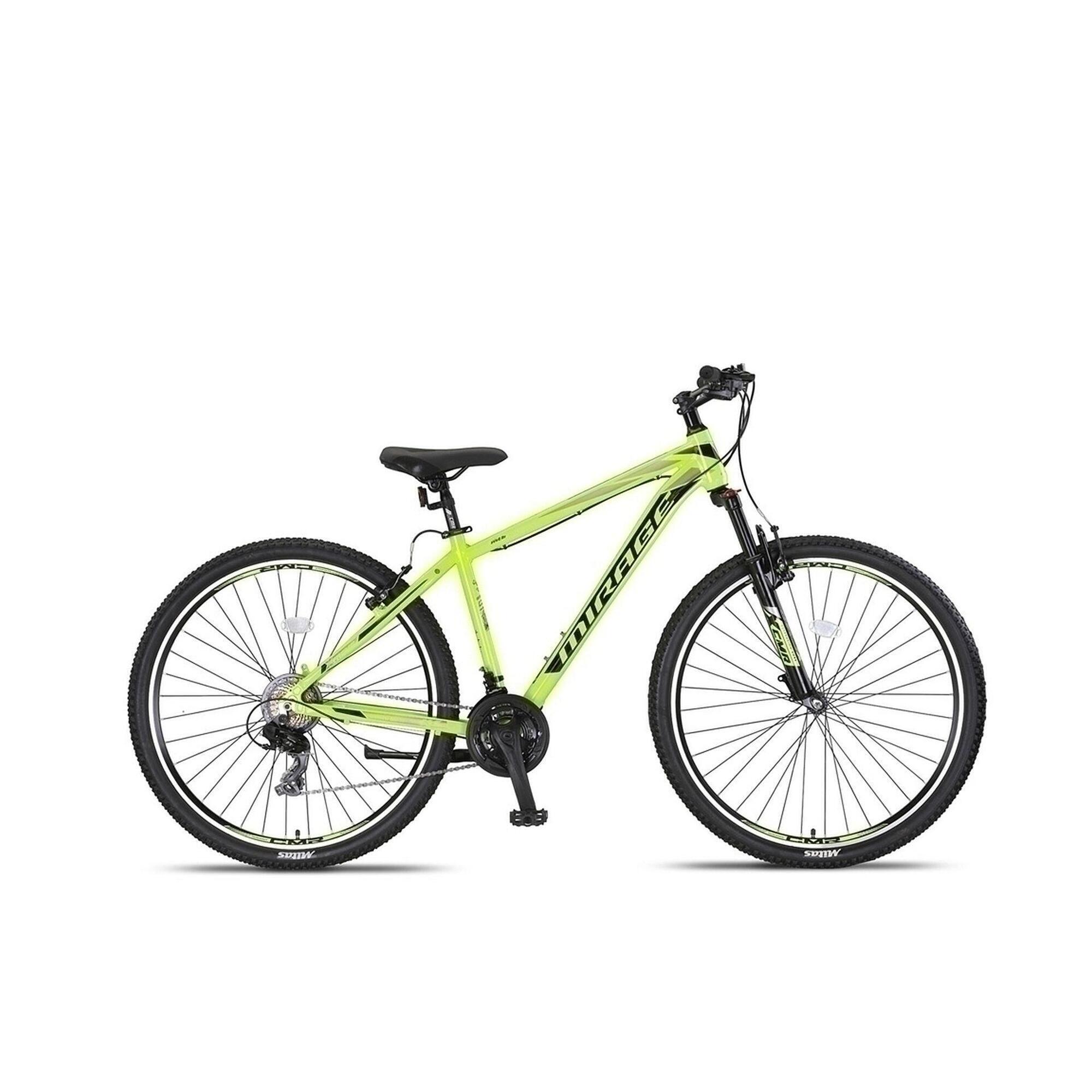 Mountainbike 27,5 Zoll  MIRAGE, lime 1/2