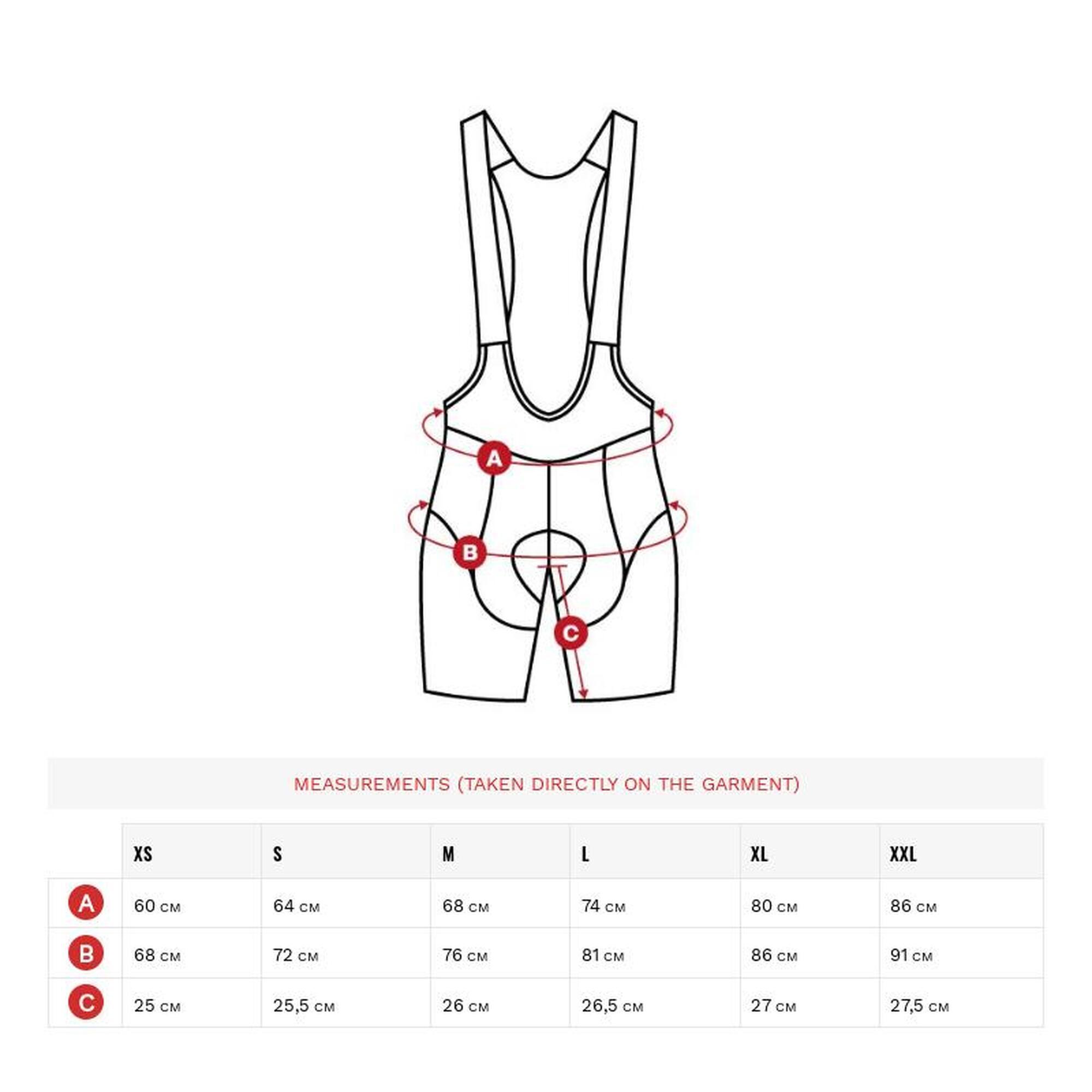 Culote corto ciclismo SIROKO SRX Pro Maxim Gris Hombre