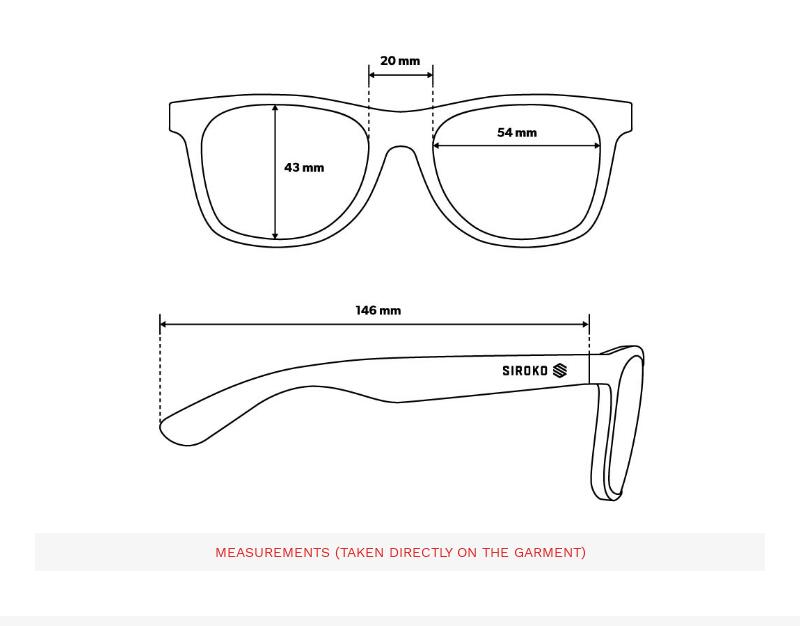 Gafas de sol originals lifestyle Hombre y Mujer Fiji Negro 5/7
