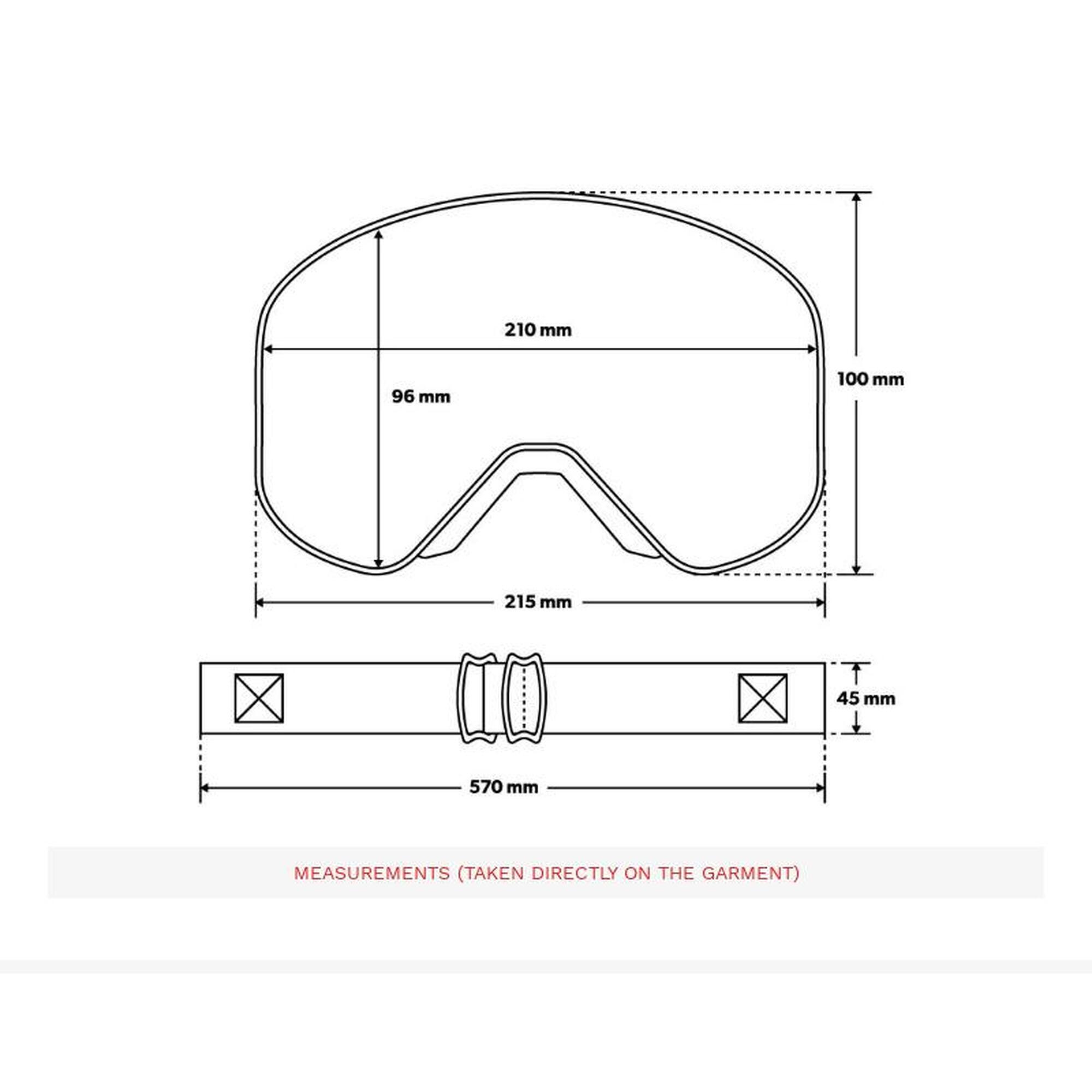Gafas de sol esquí y nieve SIROKO GX Boardercross Azul Hombre y Mujer