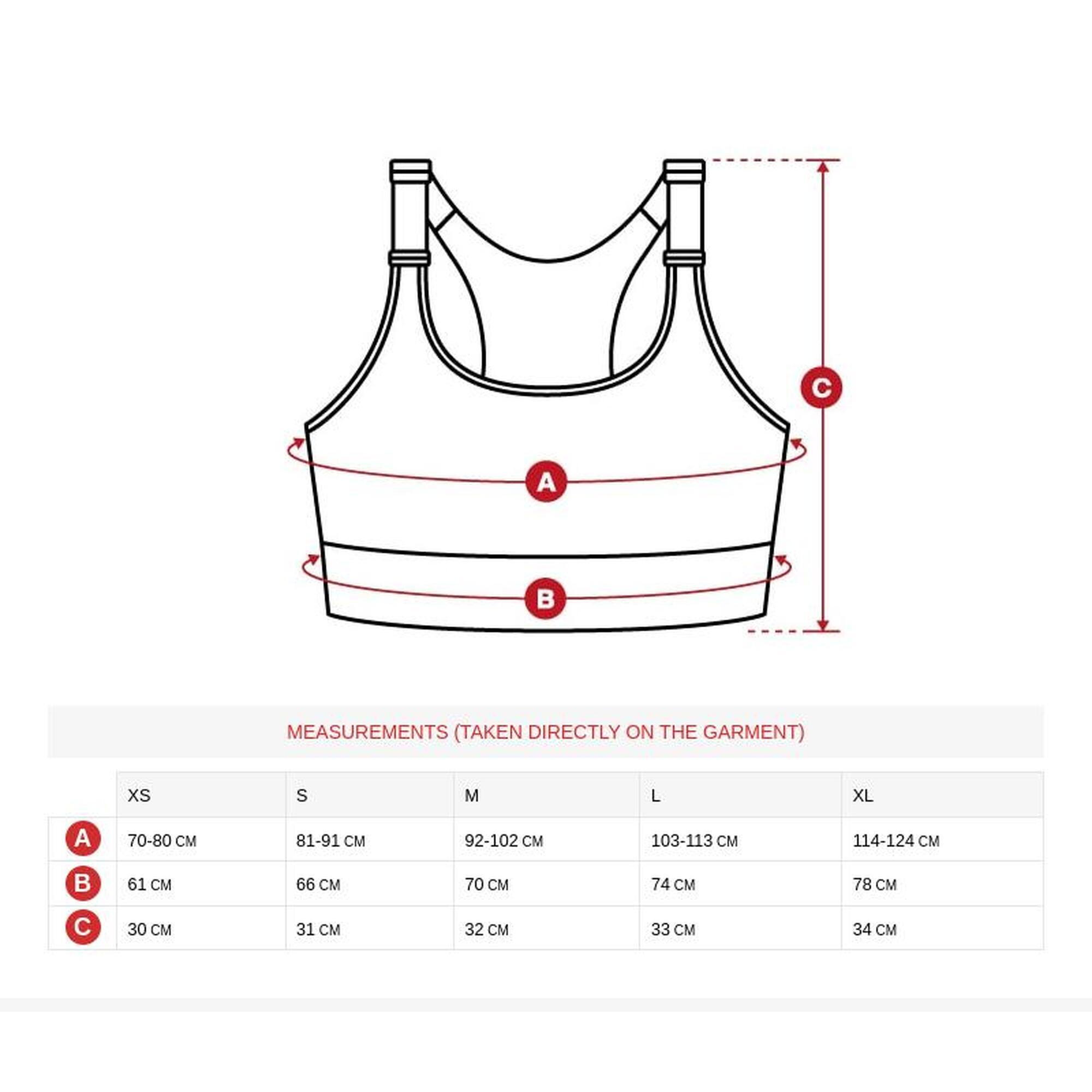 Damen Fitness Sport-BH - Starker Halt Squat Green SIROKO Kühles Grün