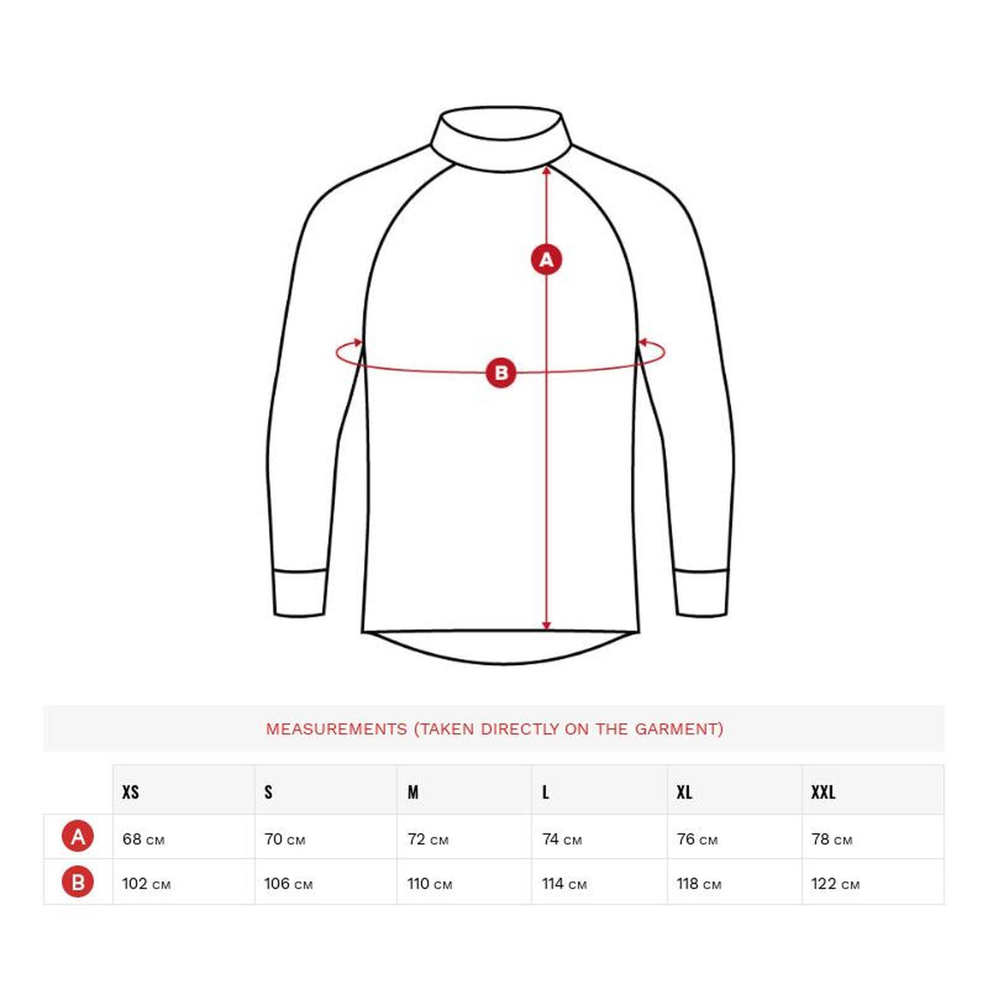 Heren Wintersport thermisch ondershirt SLUSH Black Zwart