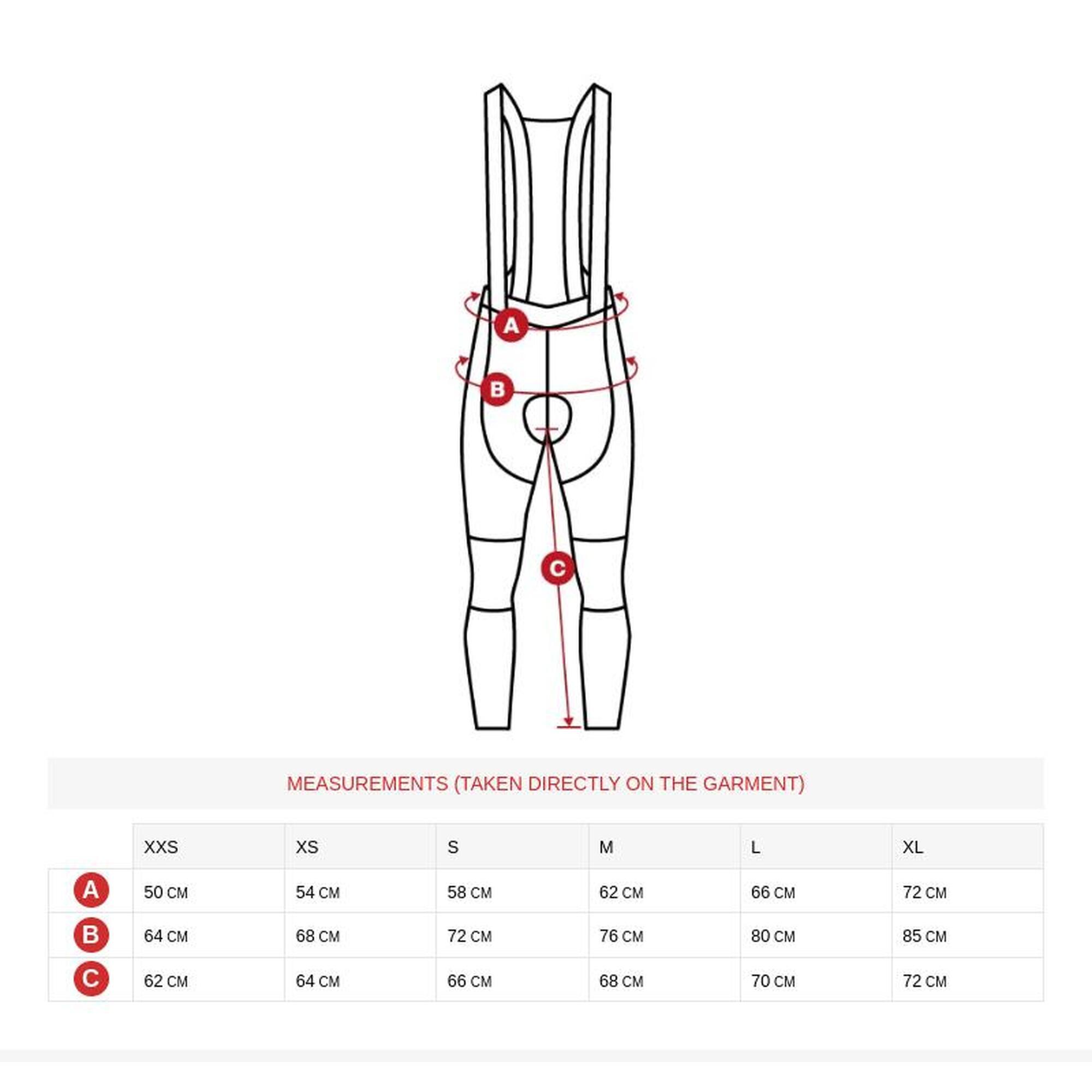 Cuissard vélo long femme Cyclisme BX Trento Noir