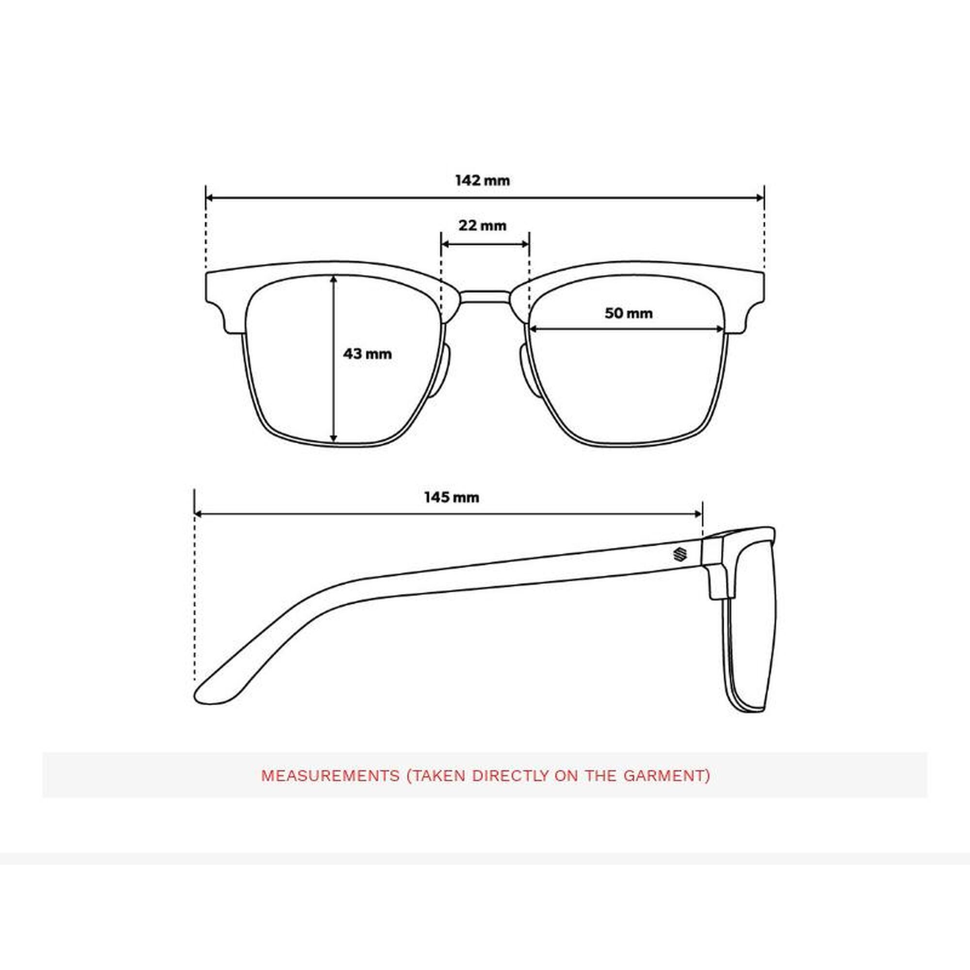 Gafas de sol moda surf Hombre y Mujer Broadway SIROKO Marrón