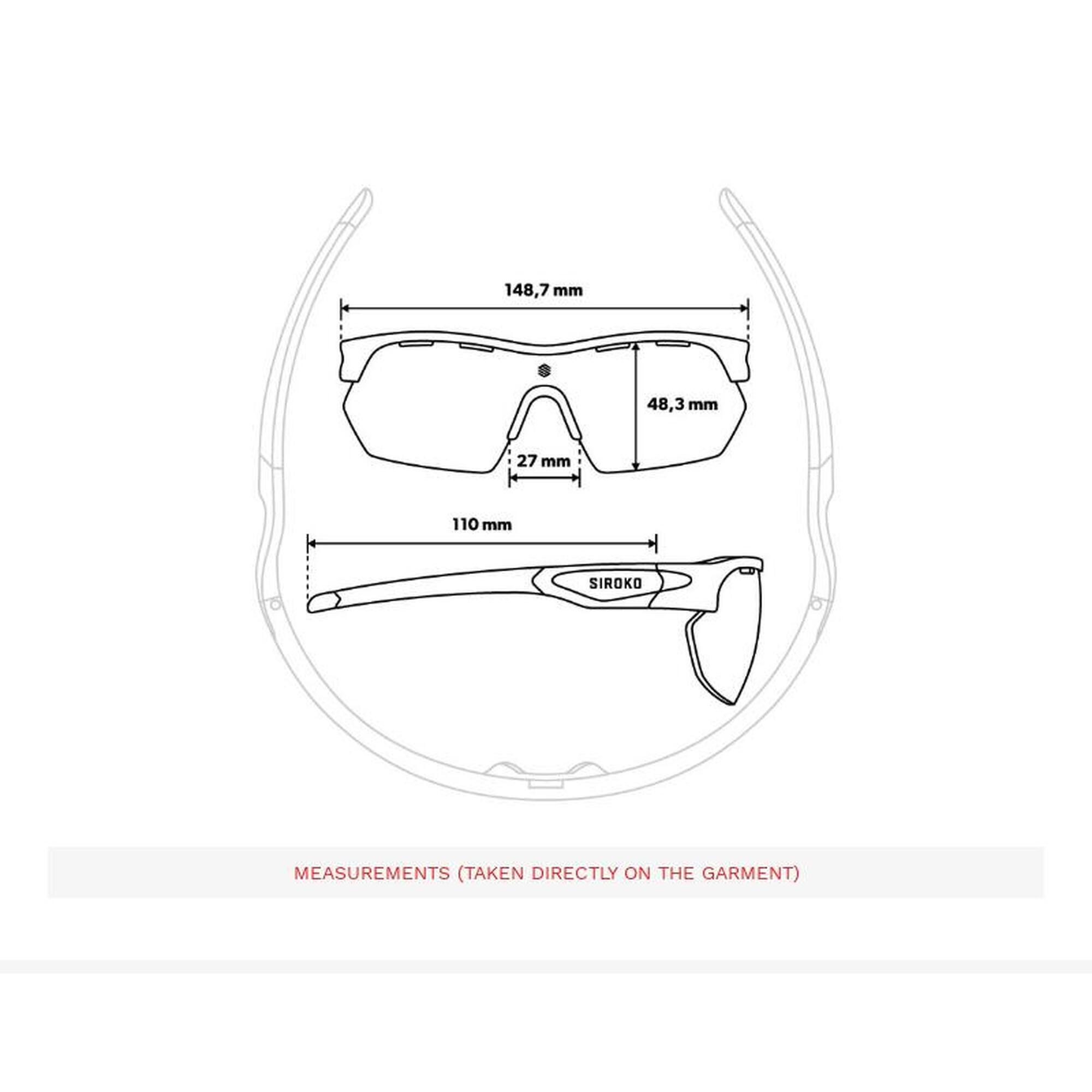 Ochelari de soare pentru K3s The Runner Negru