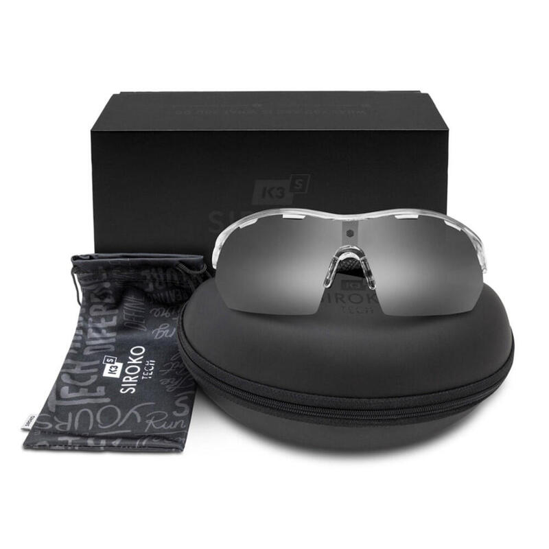 Okulary fotochromowe rowerowe unisex K3s PhotoChromic C