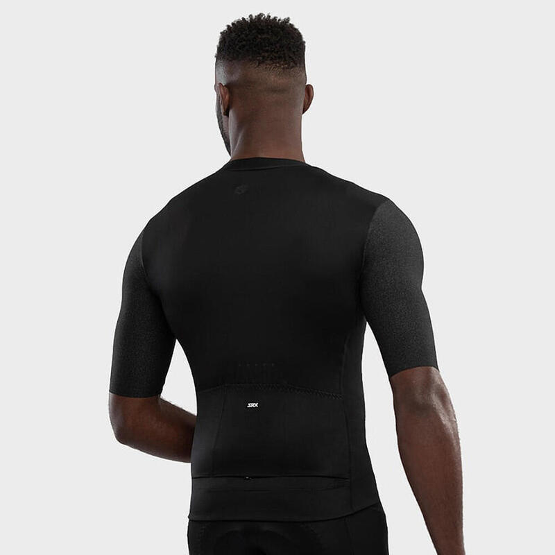 Maillot manga corta ultraligero ciclismo SIROKO SRX PRO Ultra Race Negro Hombre