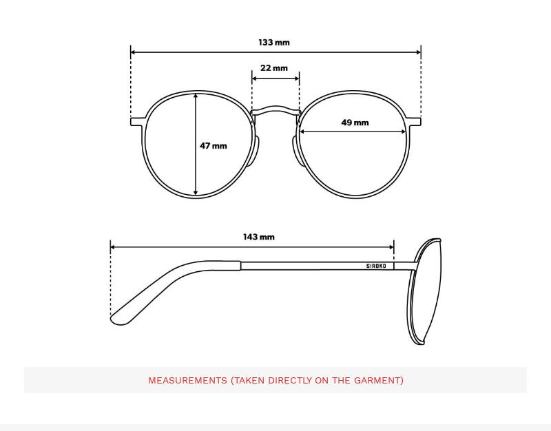 Gafas de sol redondas de acetato lifestyle Hombre y Mujer Camden Marrón 5/7