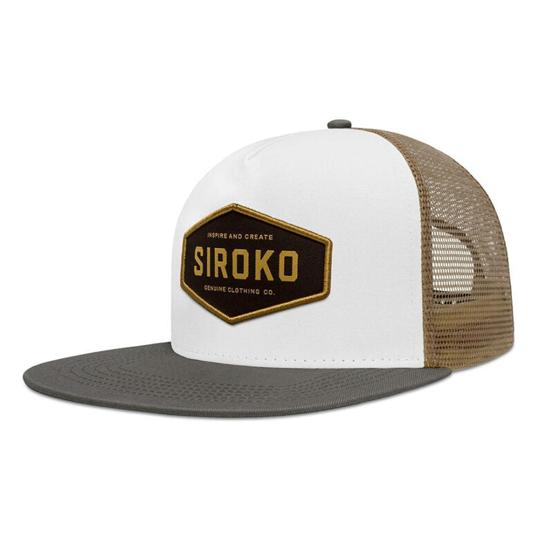 Cappello trucker sport.accessories SIROKO Playa Naranjo Bianco Uomo