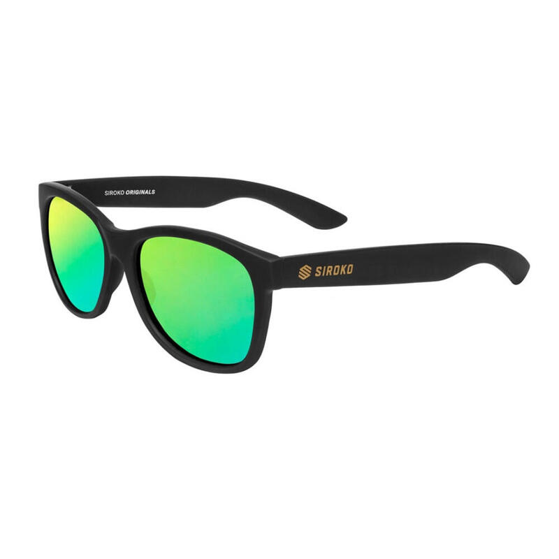 Gafas de sol originals surf Hombre y Mujer Evaristo y Pili SIROKO Negro