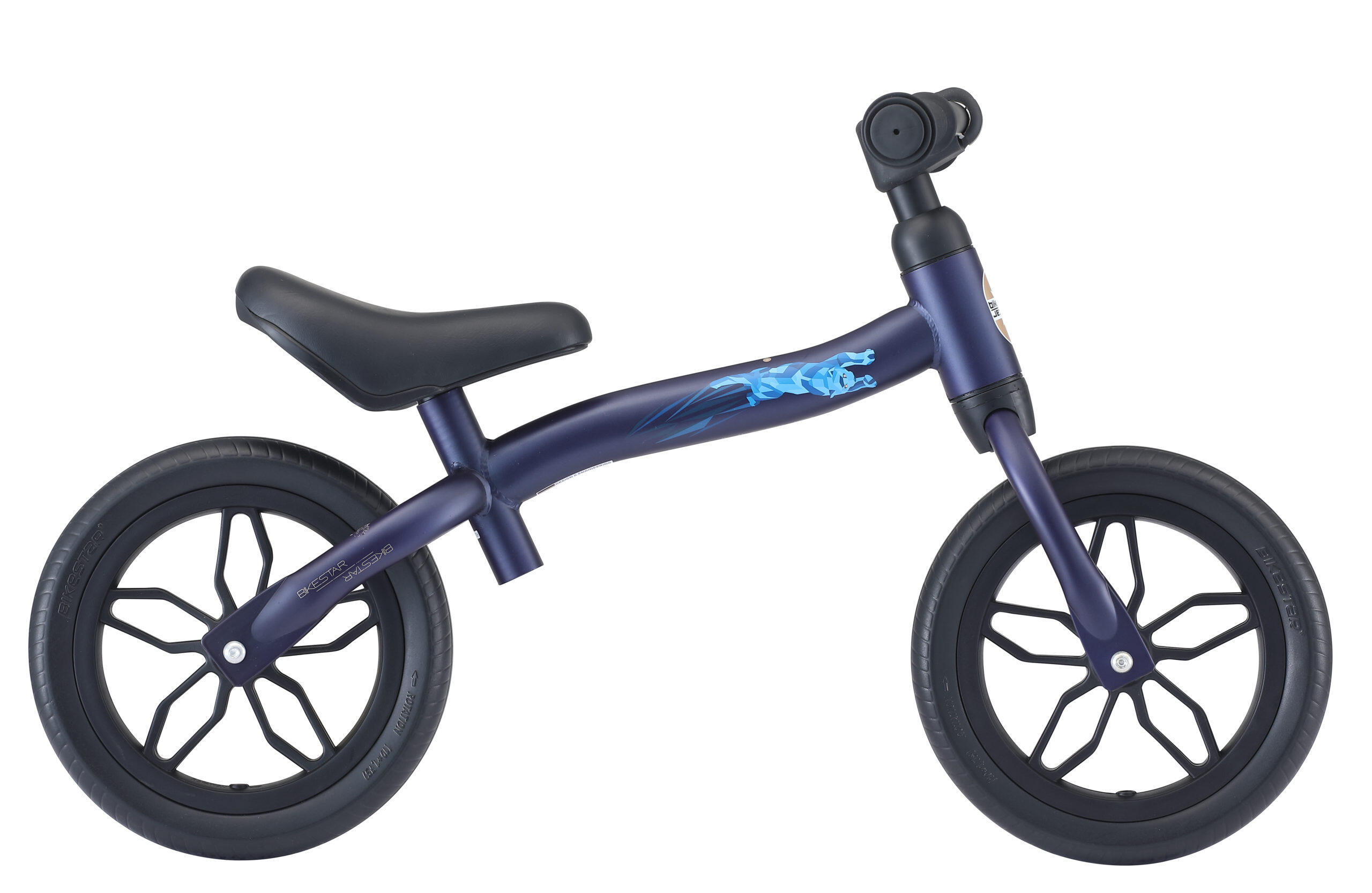 Bikestar Lightrunner 10 inch loopfiets 3 kg, donkerblauw 2/5