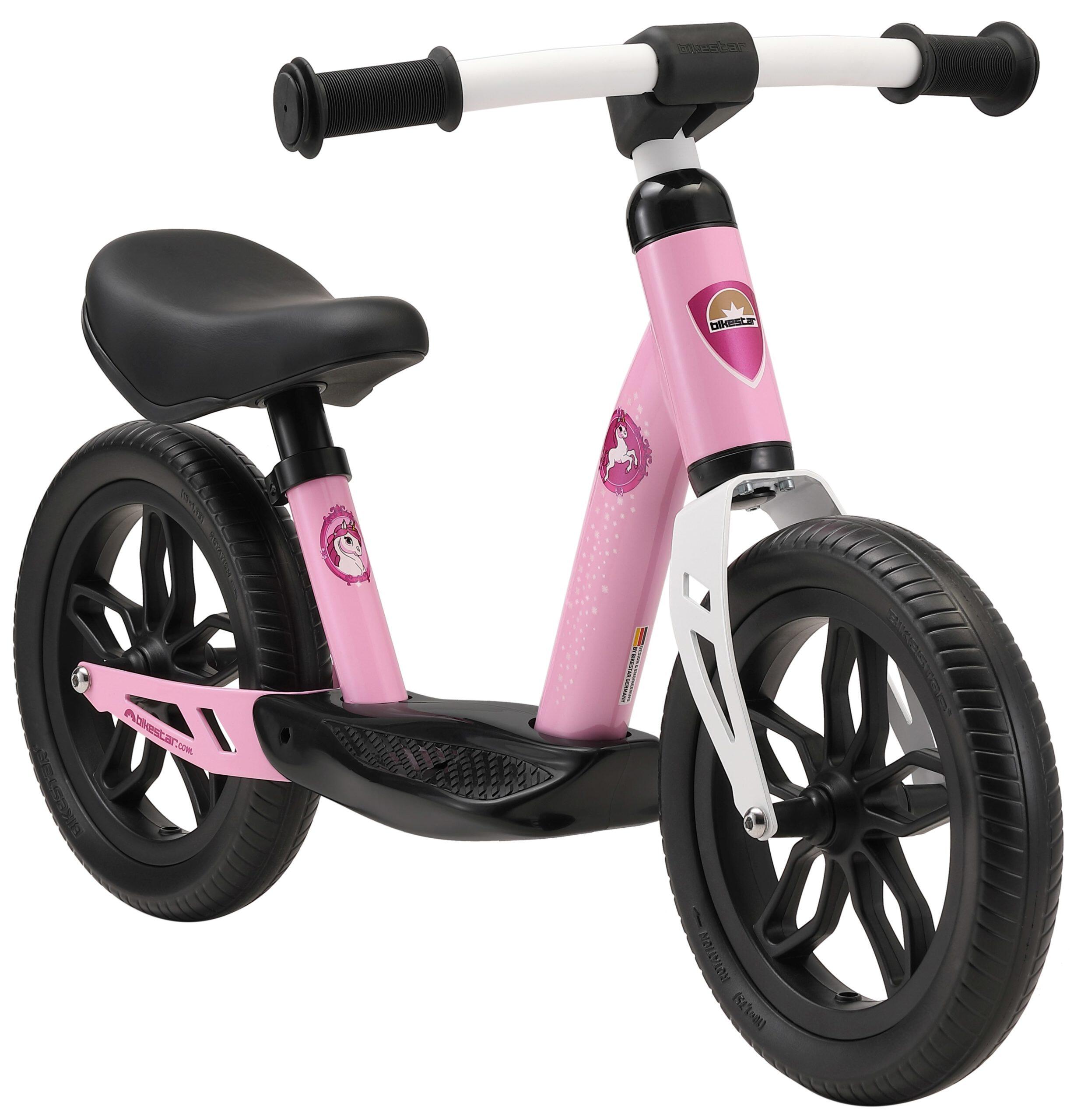 BIKESTAR Bikestar, Exo Classic, 10 inch loopfiets, extra light, roze