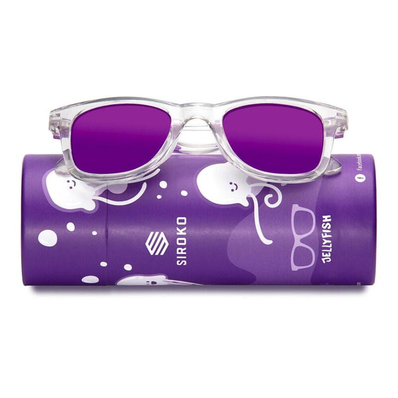 Óculos de sol para criança Surf Crianças Jellyfish SIROKO Transparente