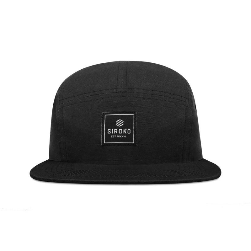 Cappello 5 panel Surf Uomo e donna Hossegor SIROKO Nero