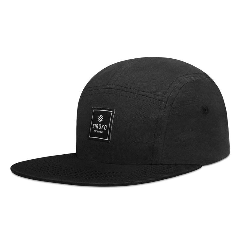 Cappello 5 panel Surf Uomo e donna Hossegor SIROKO Nero