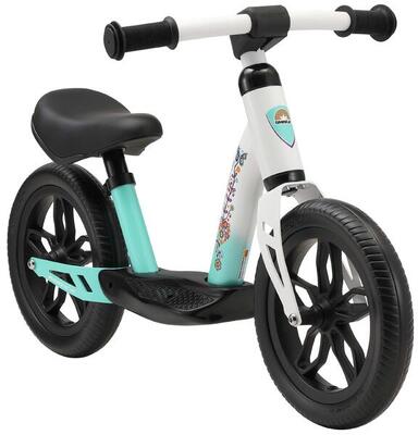 Bikestar. exo classic. 10 inch loopfiets. extra light. wit