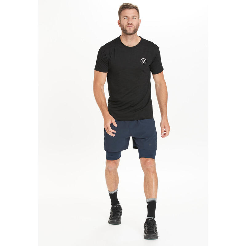 T-Shirt Joker M Short Sleeve Tee Fitness/Gym Herren Black Atmungsaktiv VIRTUS