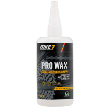 Wosk do łańcucha rowerowego Bike7 Pro Wax 150ml