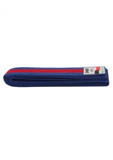 Centura Arte Martiale Dax Sports Albastru/Rosu/Albastru