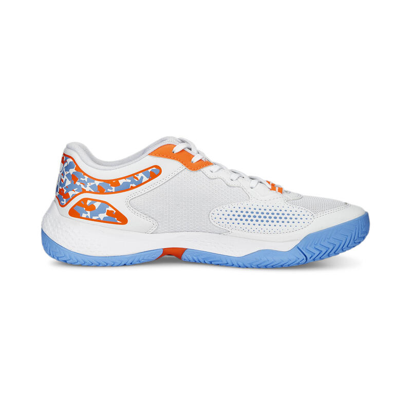 Chaussures de padel SolarCOURT RCT PUMA White Black Team Light Blue