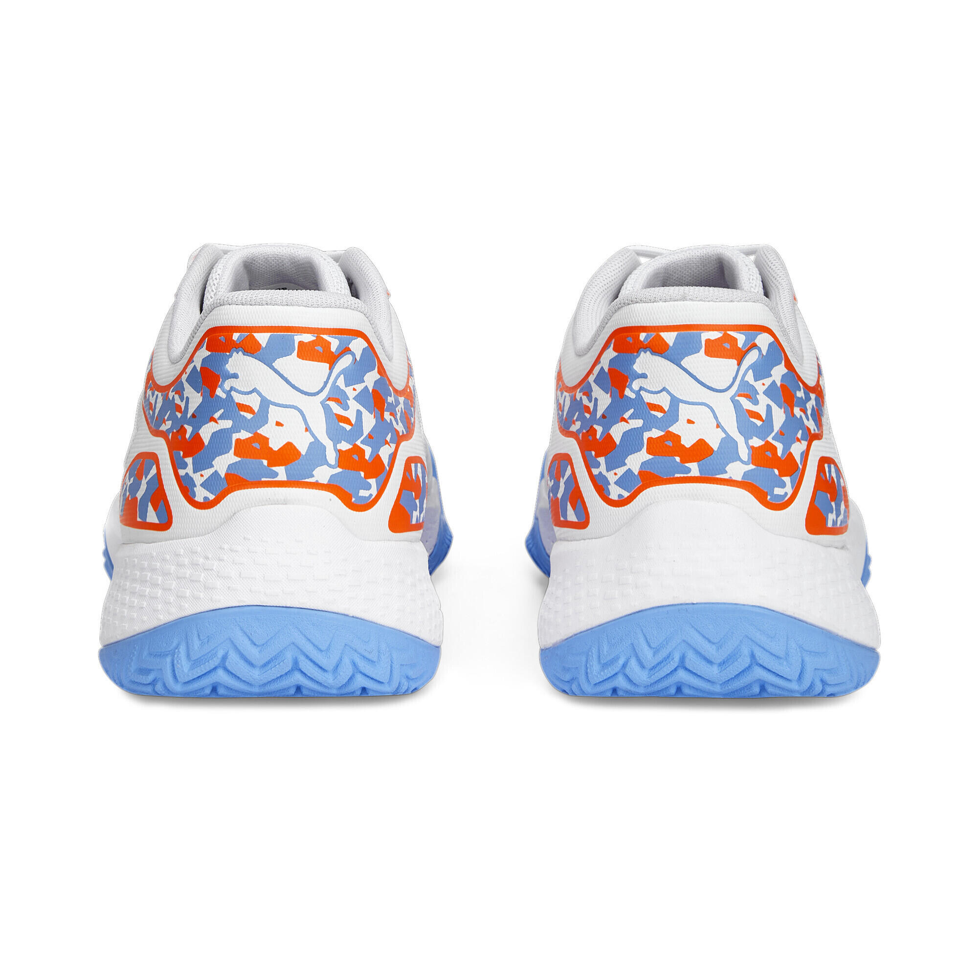 Scarpe da padel Solarcourt RCT PUMA White Black Team Light Blue 2/6