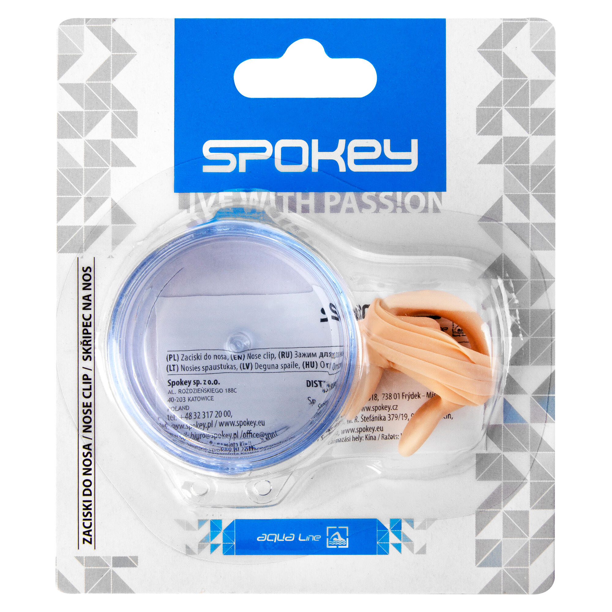 Zaciski na nos z paskiem Spokey PELAMIS 5/5