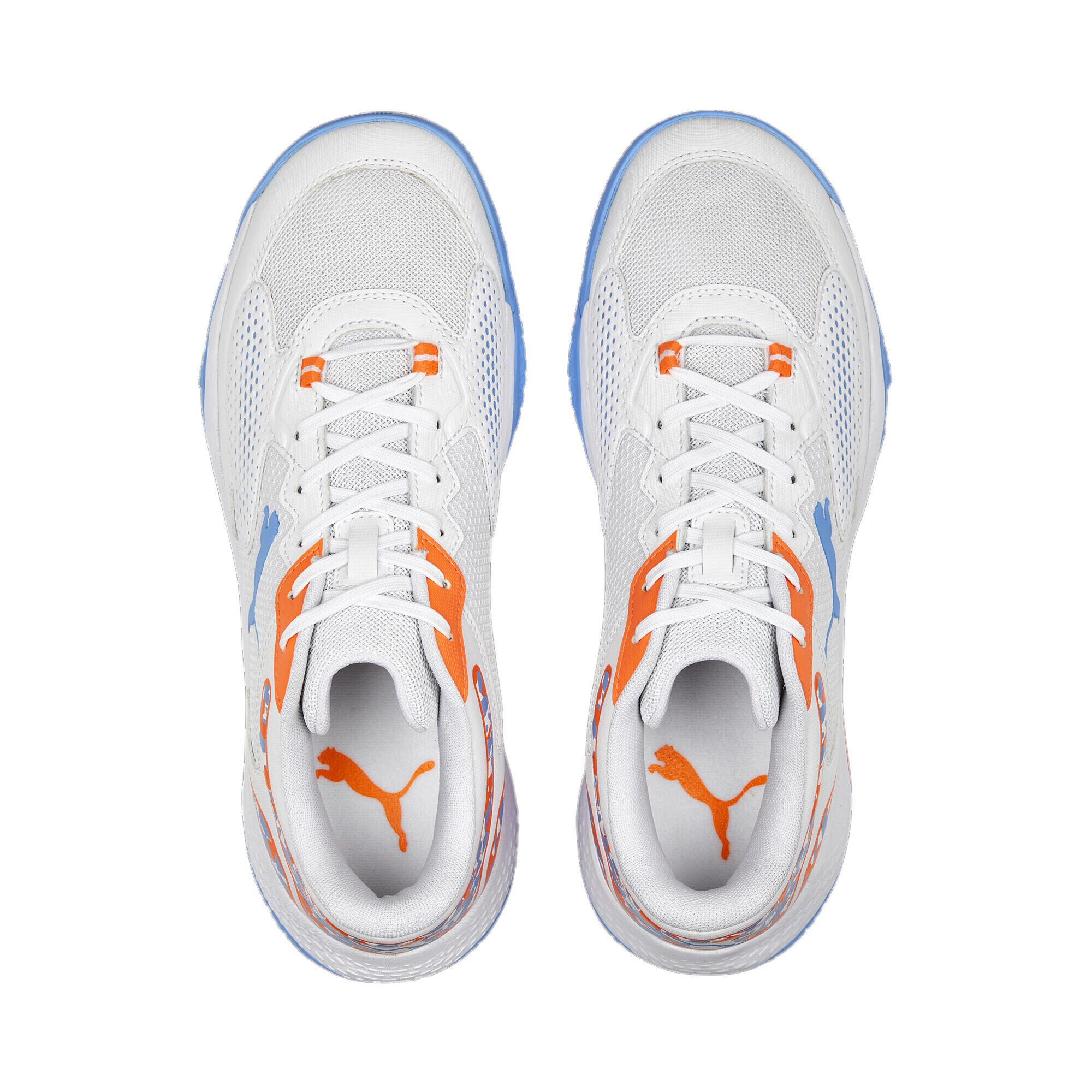 Scarpe da padel Solarcourt RCT PUMA White Black Team Light Blue 6/6