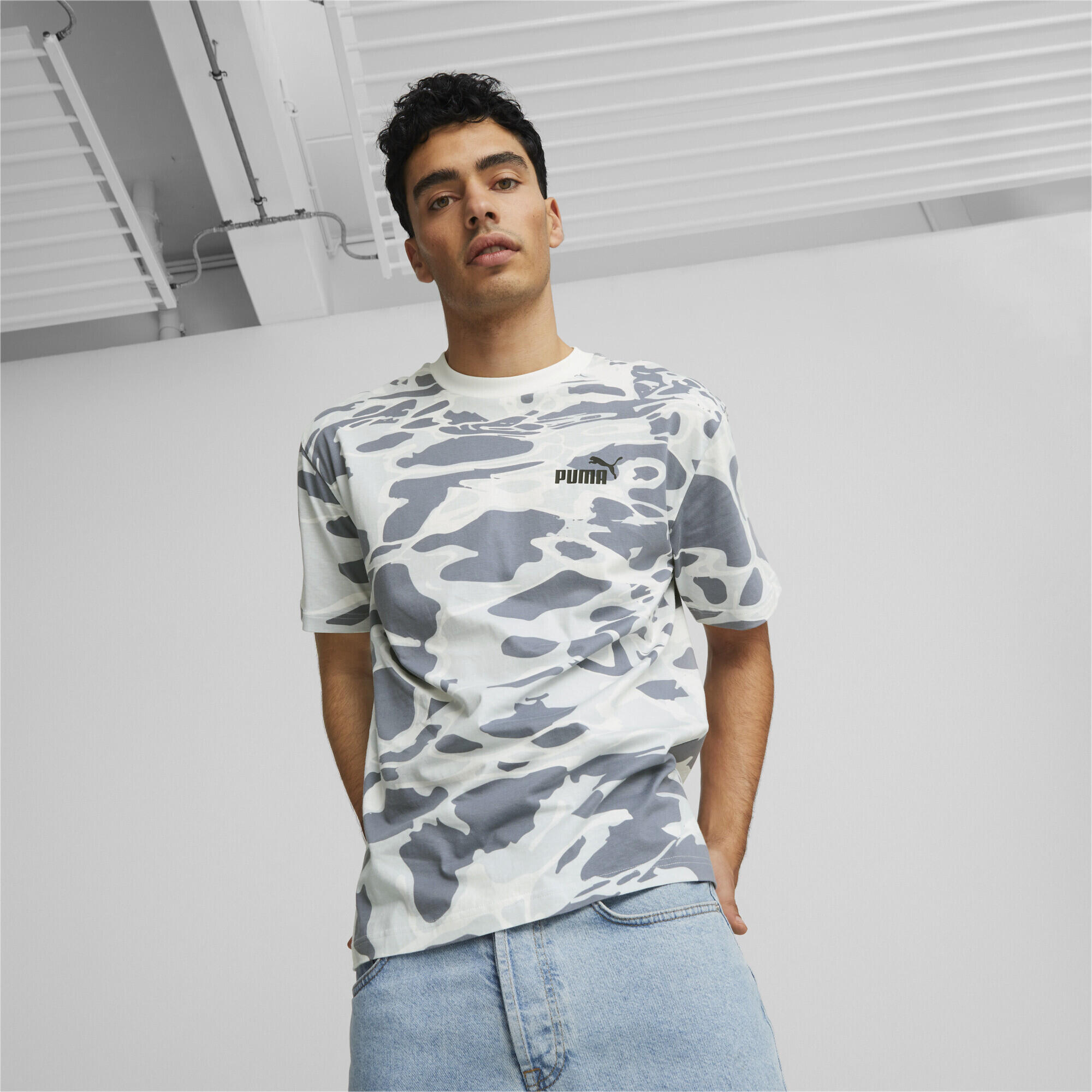 T-shirt con stampe Summer Splash da uomo PUMA 2/6