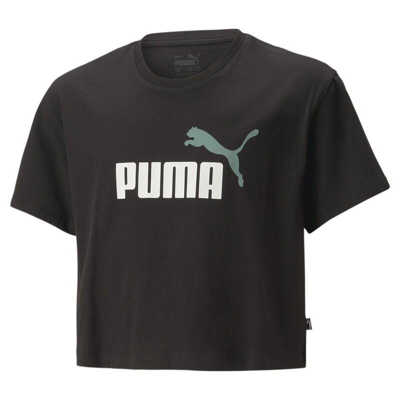 Camiseta Niño Girls Logo Cropped PUMA