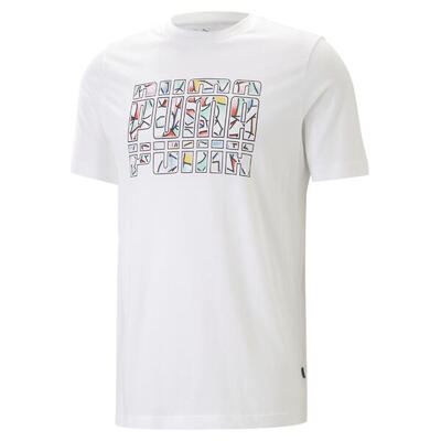 Graphics summer t-shirt voor heren puma
