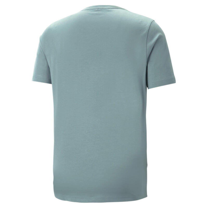 T-shirt Essentials+ 2-Colour Logo Homme PUMA Adriatic Gray