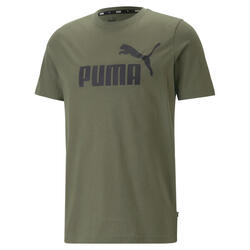 Camiseta Hombre Essentials Logo PUMA