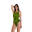 Costume tecnico intero donna piscina Acquagym Classico R-evenge verde acido