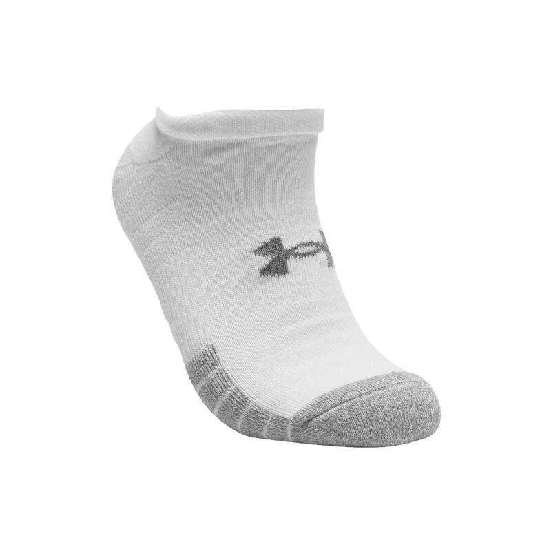 Meias Unissexo Under Armour HeatGear No Show Socks 3-Pack