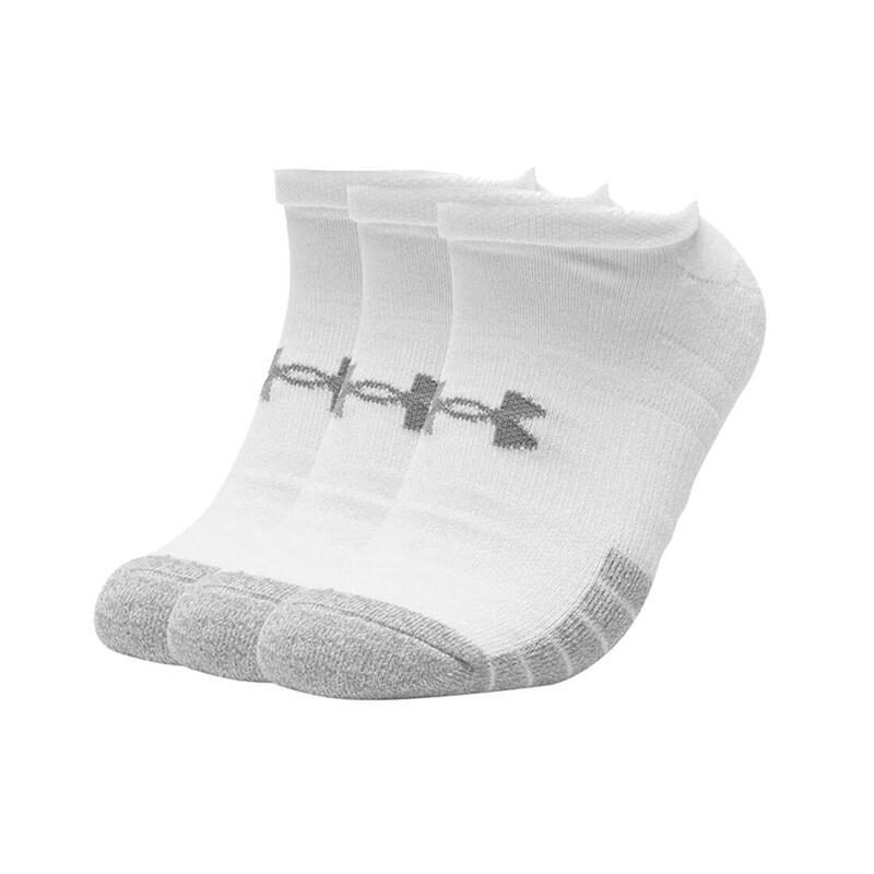 Chaussettes unisexes Under Armour HeatGear No Show Socks 3-Pack